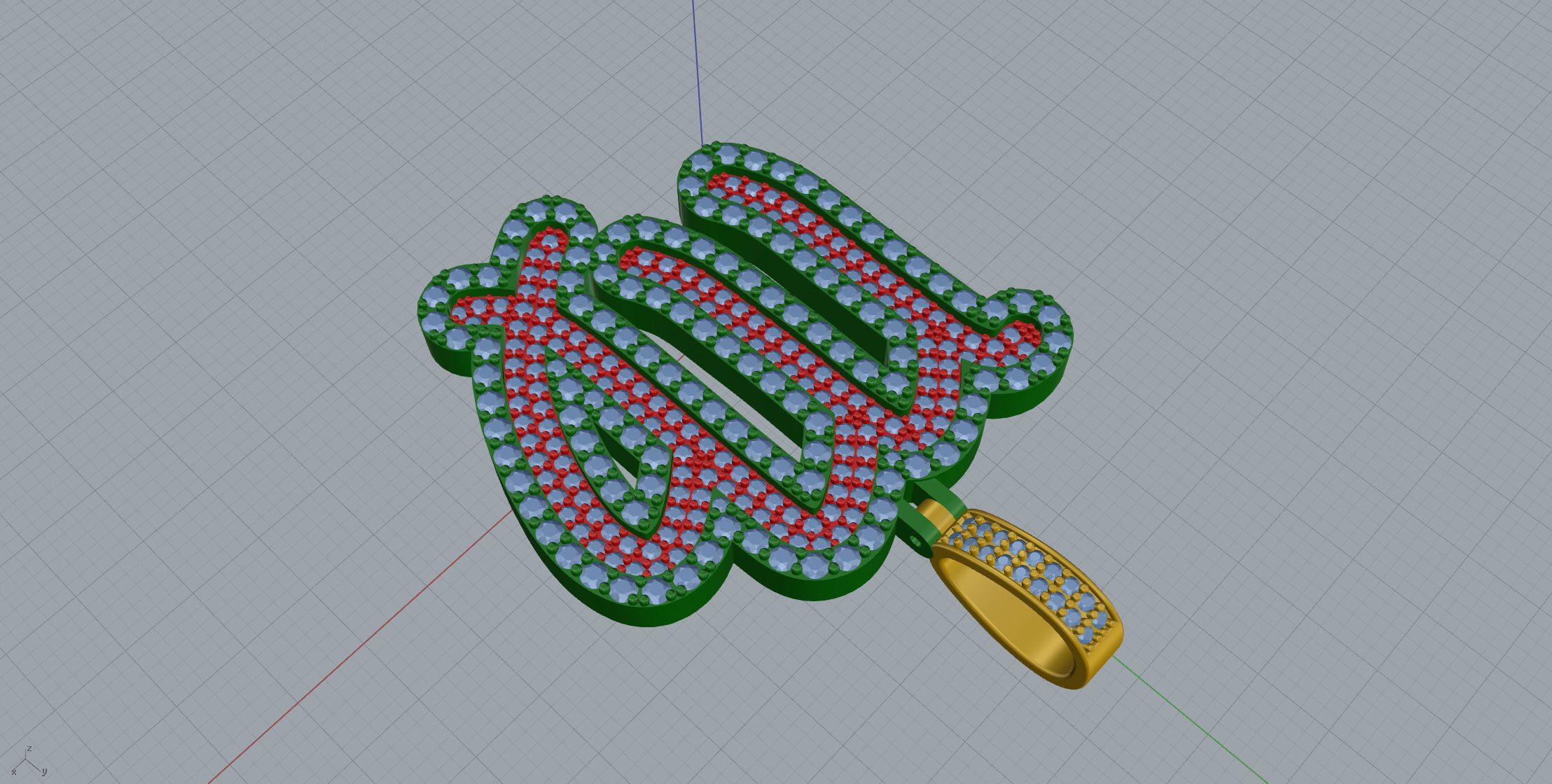 Virgo Double Layer 3D print model_8