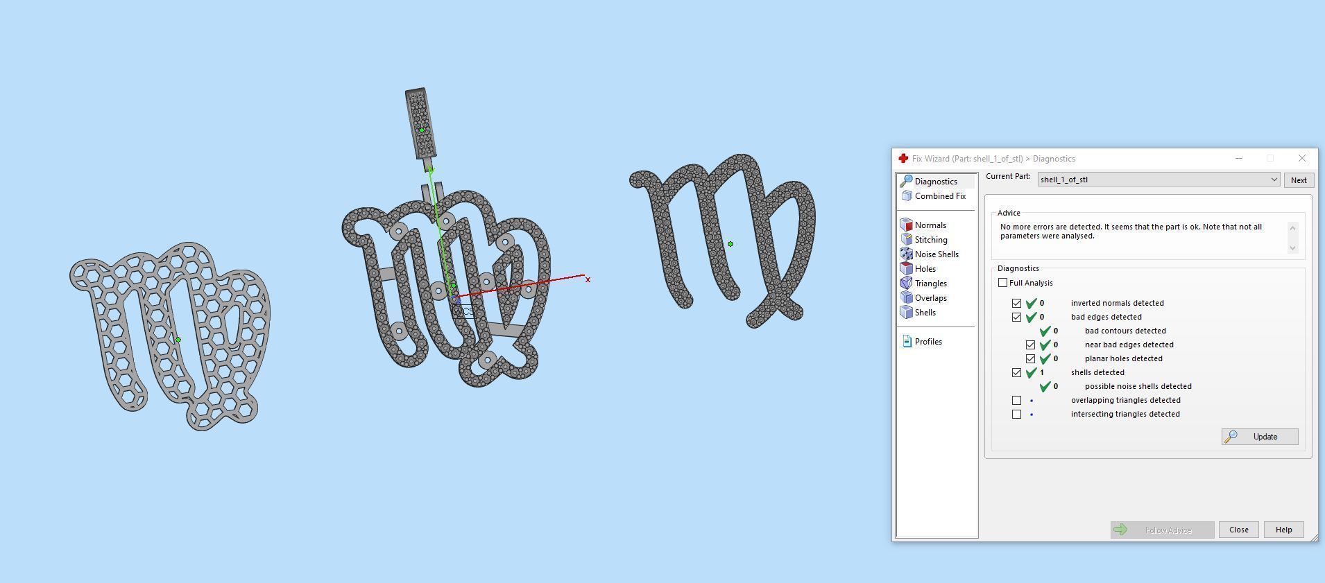 Virgo Double Layer 3D print model_4