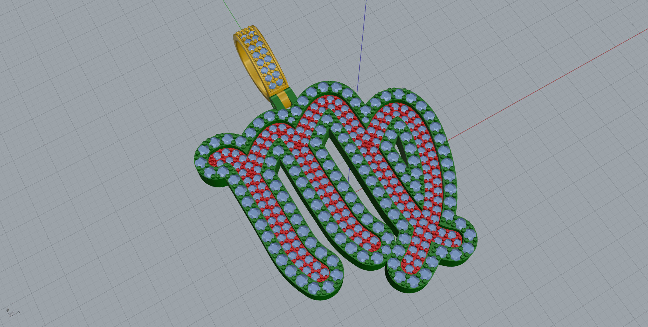 Virgo Double Layer 3D print model_3