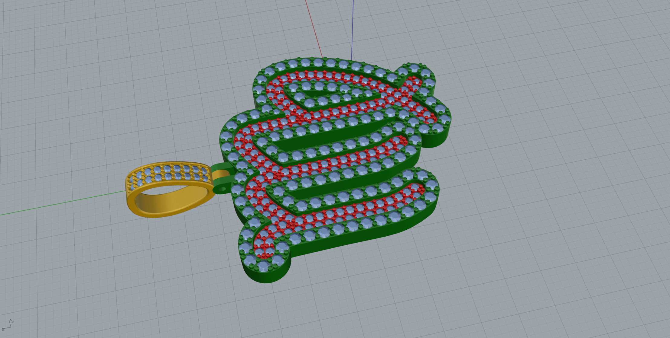 Virgo Double Layer 3D print model_6