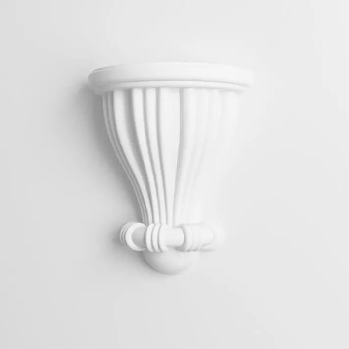 Wooden Wall Ornament 3D model_0