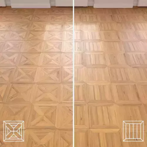 Parquet - Laminate - Wooden floor 2 in 1