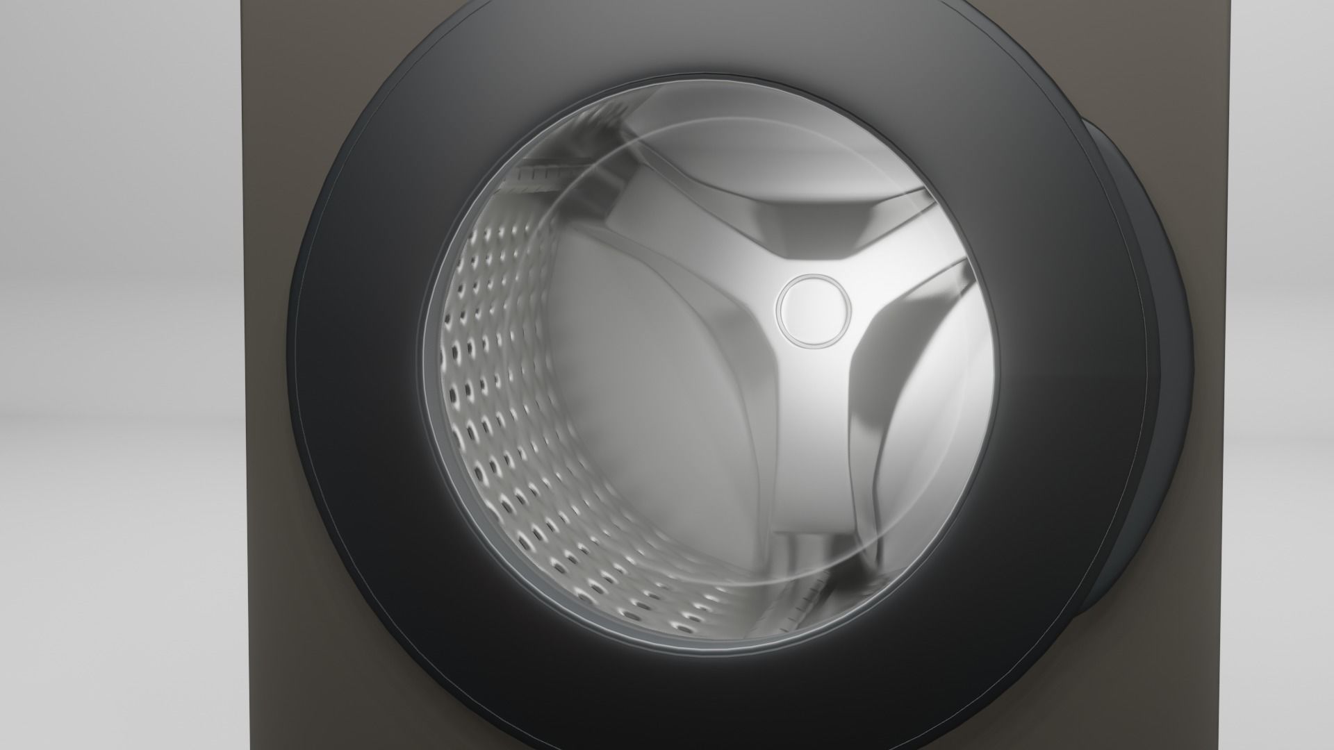 Highpoly 3D Washing Machine modelling 3D model_7