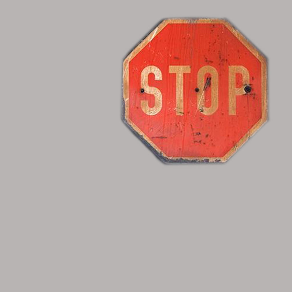 Road Sing STOP 3D model_4