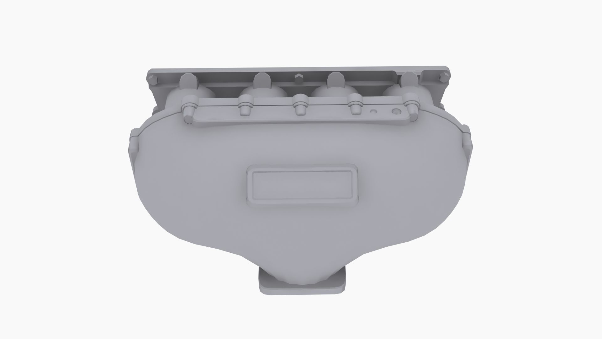 Skunk2 Racing Ultra Bottom Fed intake manifold Low-poly 3D model_8