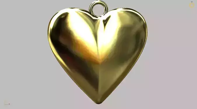 Heart Pendant 60 mm