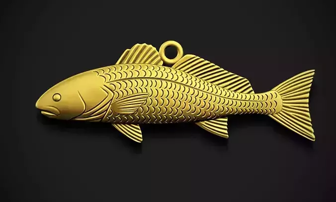 Redfish Pendant