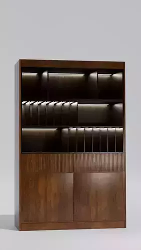 Cabinet Indoor wood 01