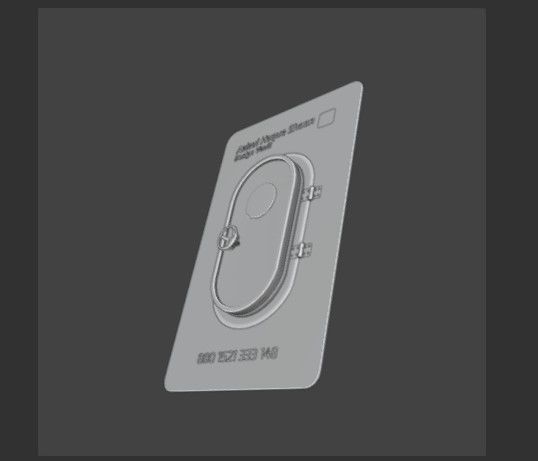 Design Vault 3d NFT Door animation Low-poly 3D model_5