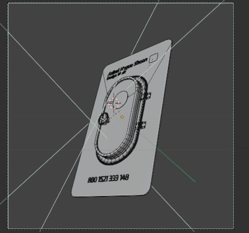 Design Vault 3d NFT Door animation Low-poly 3D model_7