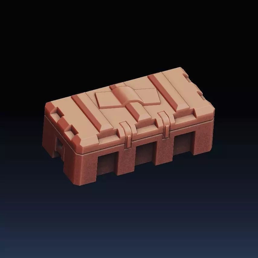 Weapons Crate 3D print model_0