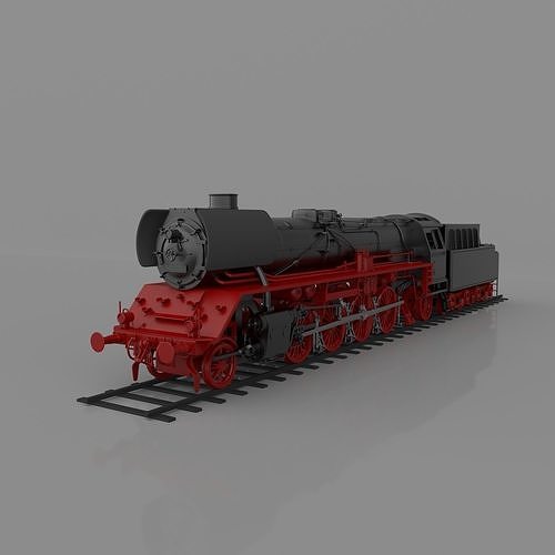 Locomotive Train 20th Century Ready to Print STL Files 3D print model