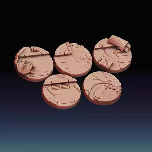 Set of street bases 1