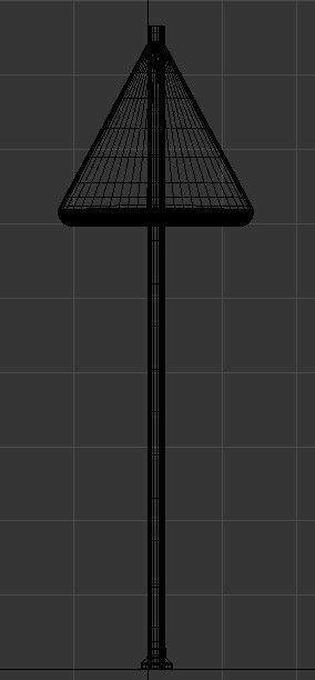 Triangle Road Sing 3D model_2