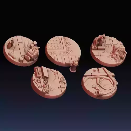 Set of street bases 2