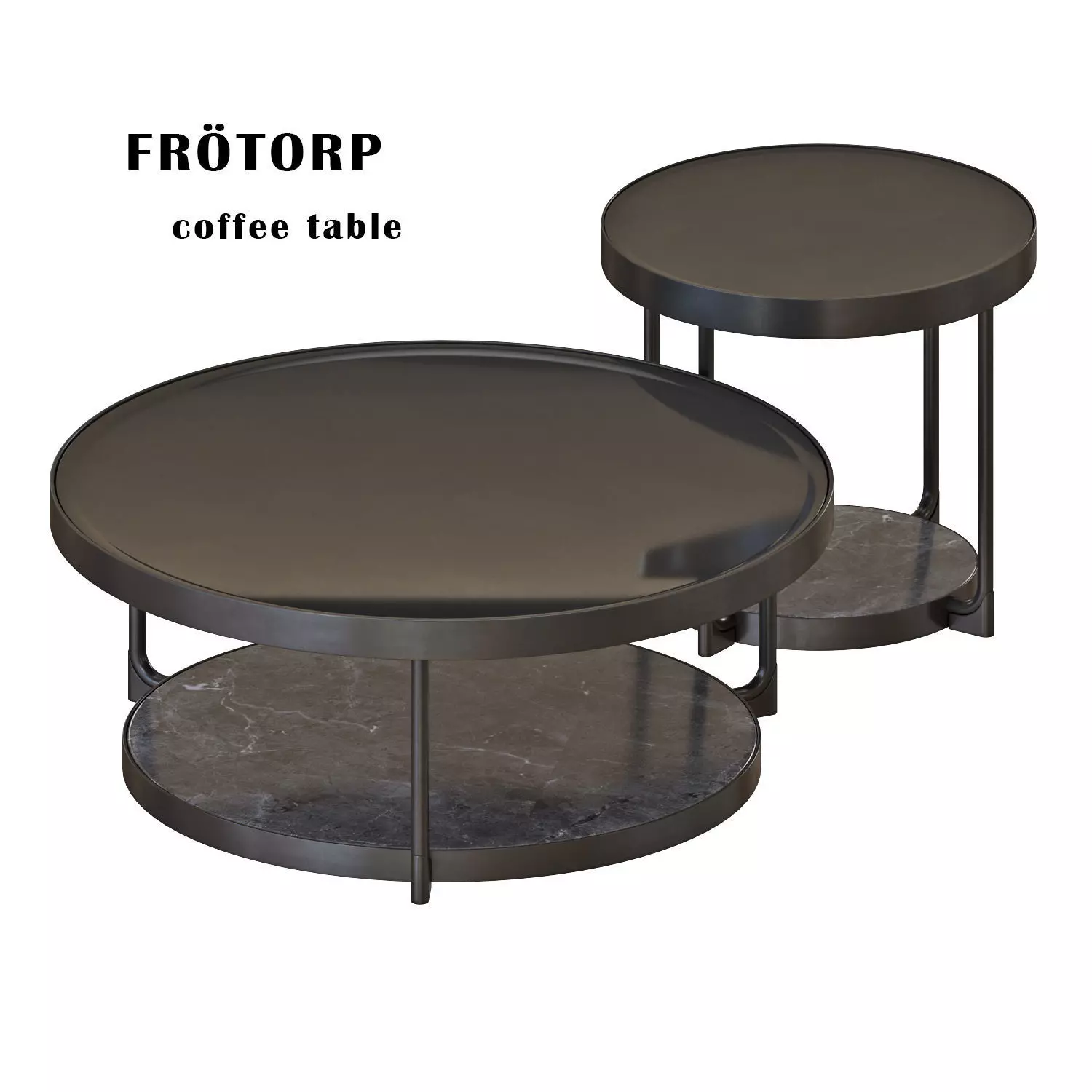 FROTORP Coffee table 3D model