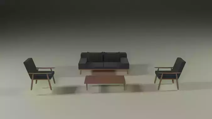 Wooden Sofa