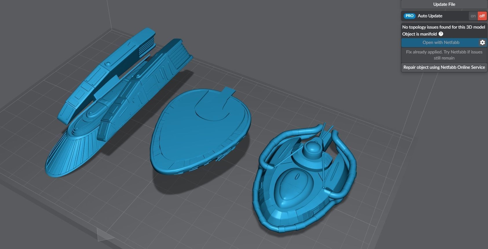 22nd Century Bird of Prey Scale 3D print model_7