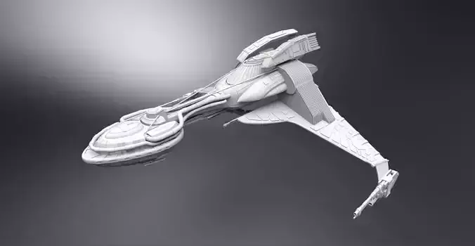 22nd Century Bird of Prey Scale 3D print model