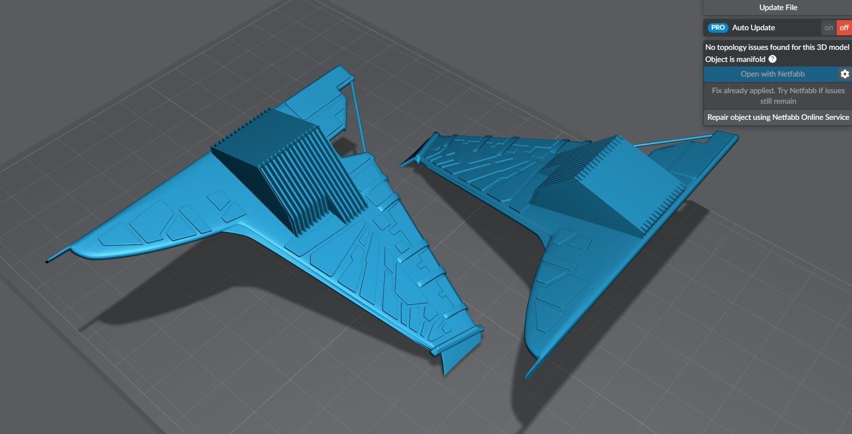 22nd Century Bird of Prey Scale 3D print model_8