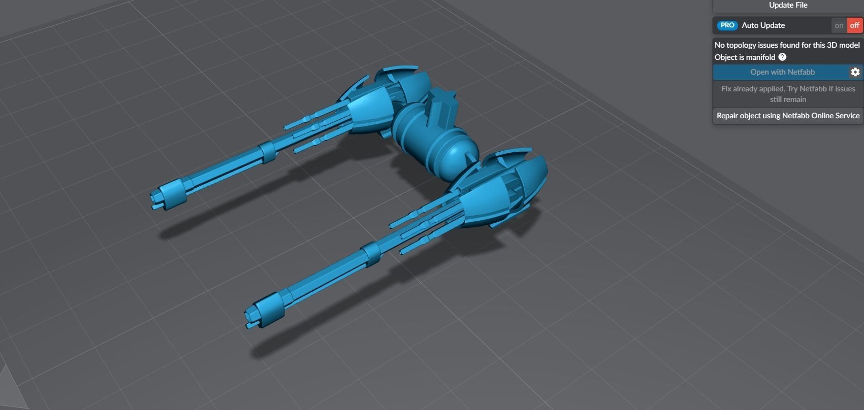 22nd Century Bird of Prey Scale 3D print model_6