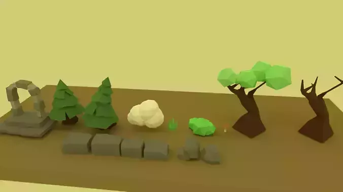 LowPoly Asset Pack