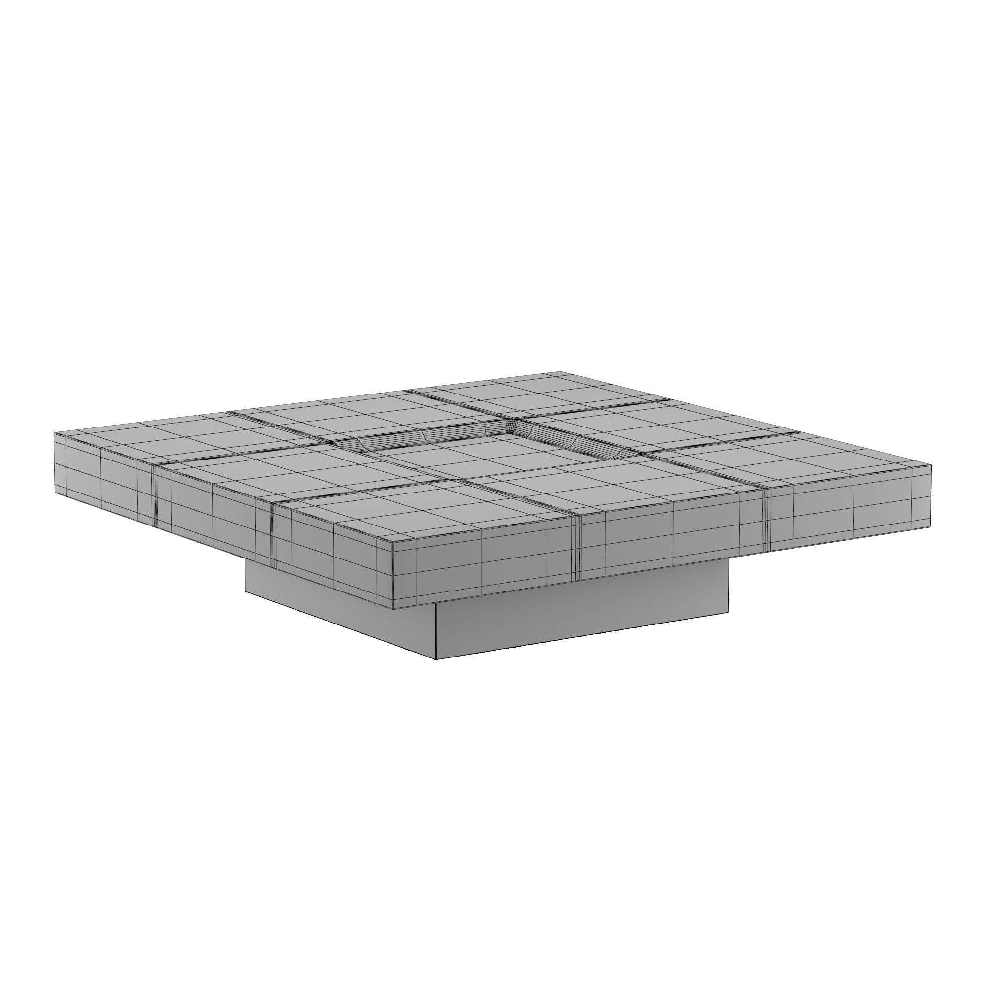 Plateau Coffee Table 3D model_5