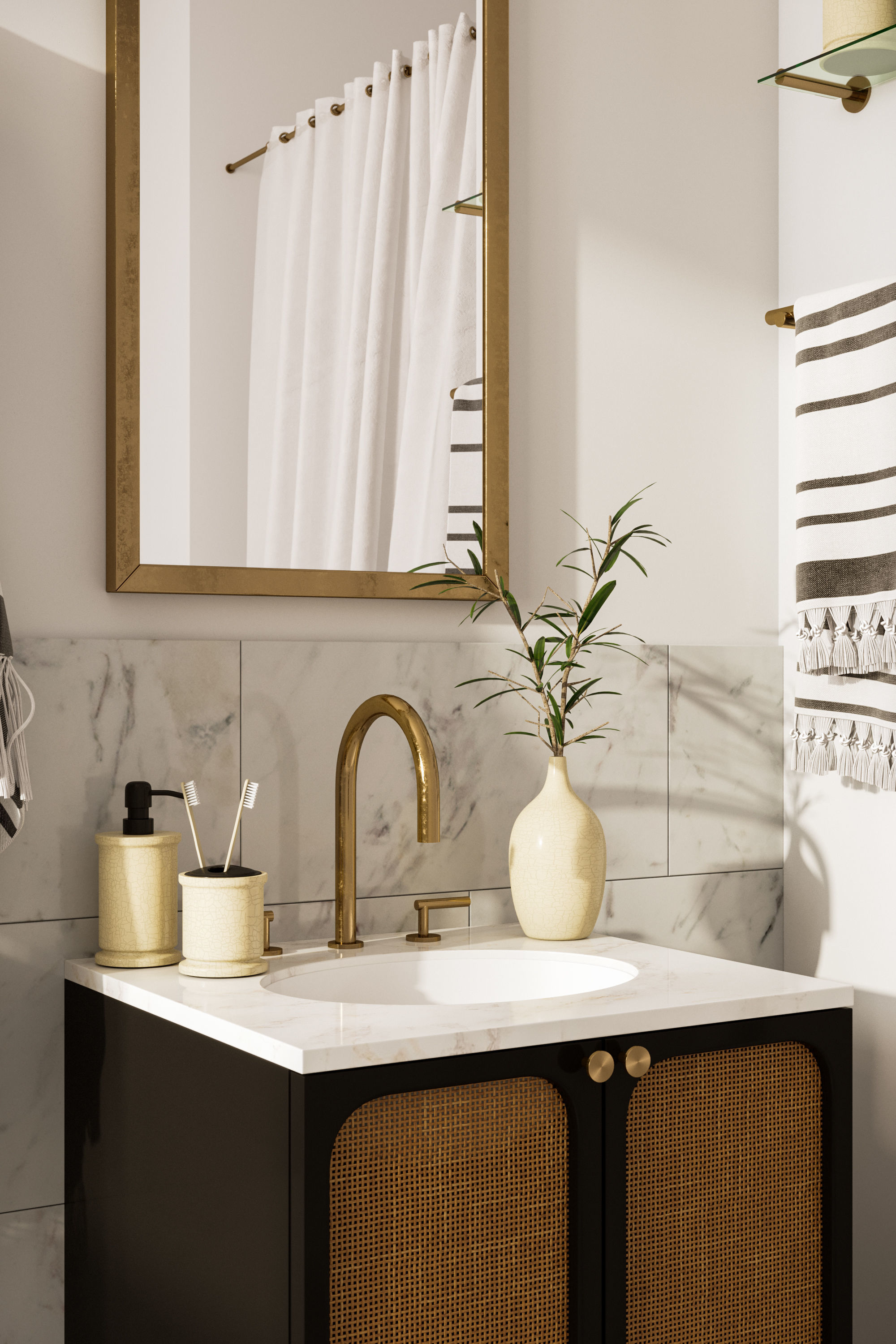 Bathroom interior 3D model_2