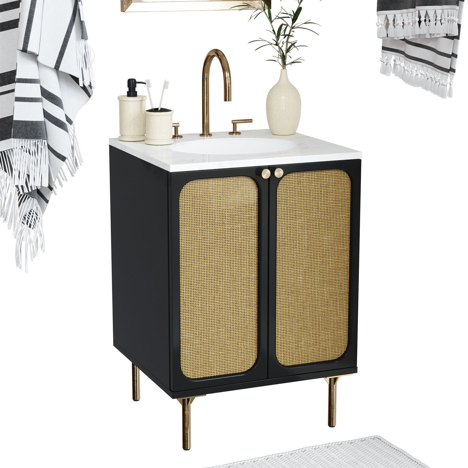 Bathroom interior 3D model_3