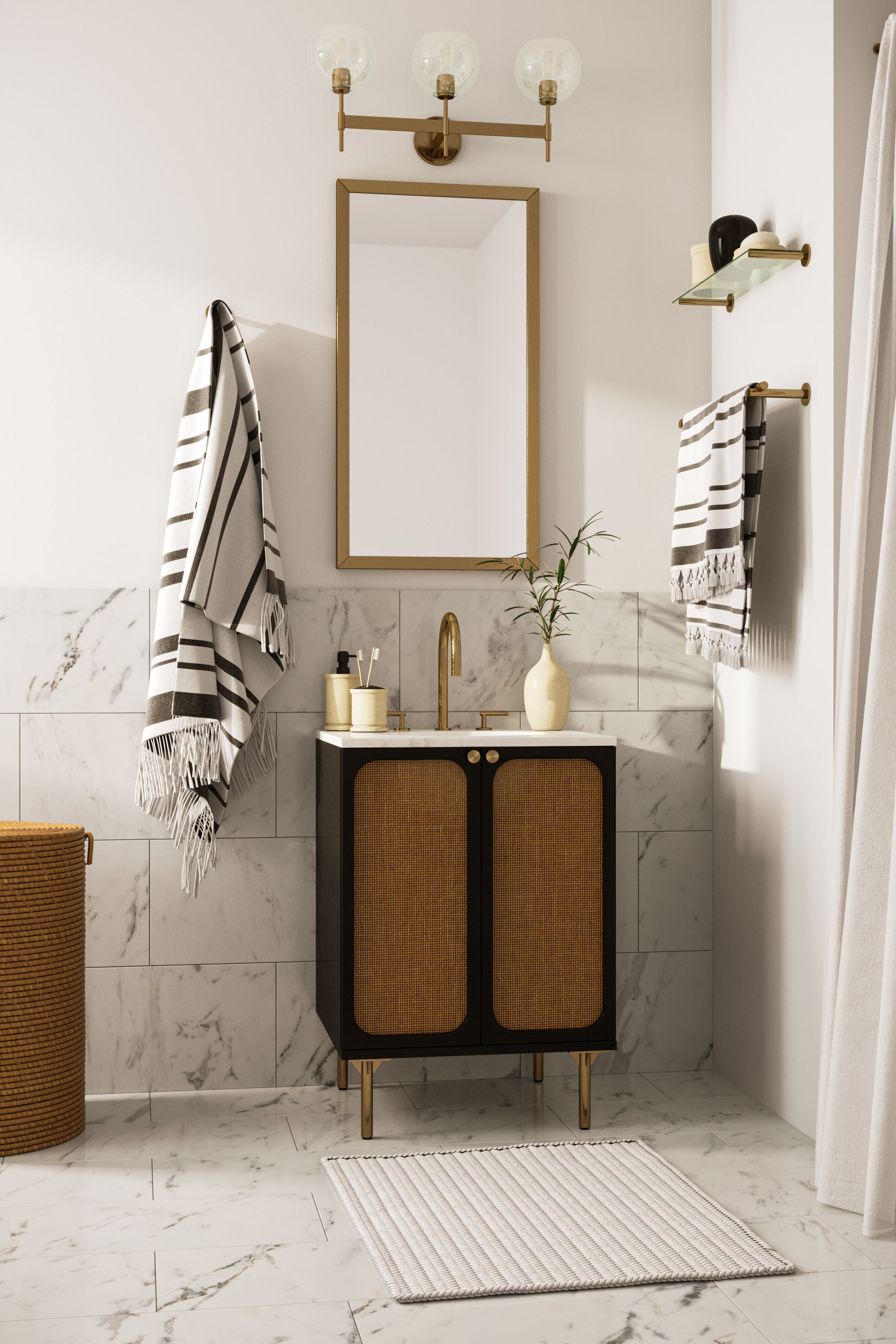 Bathroom interior 3D model_1