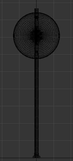 Circle Road Sing 3D model_2