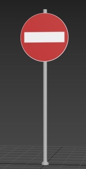 Circle Road Sing 3D model_5