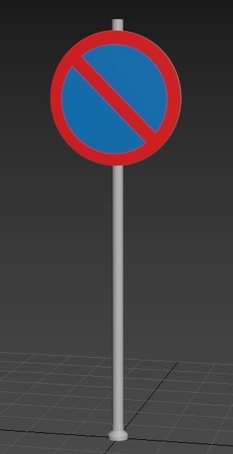 Circle Road Sing 3D model_4