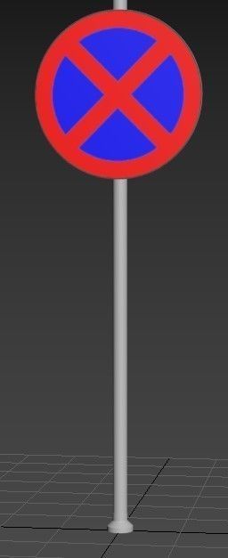 Circle Road Sing 3D model_3