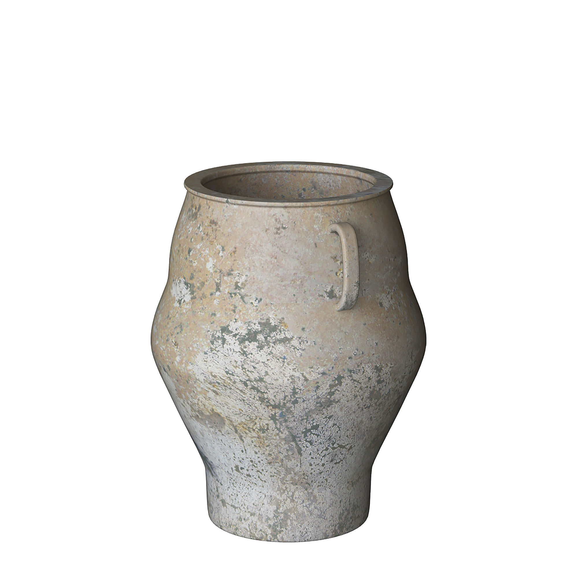 Terracotta Pots 3D model_3