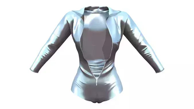 Reflective Shiny Glossy Swimsuit
