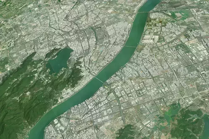 Hangzhou City in Zhejiang China