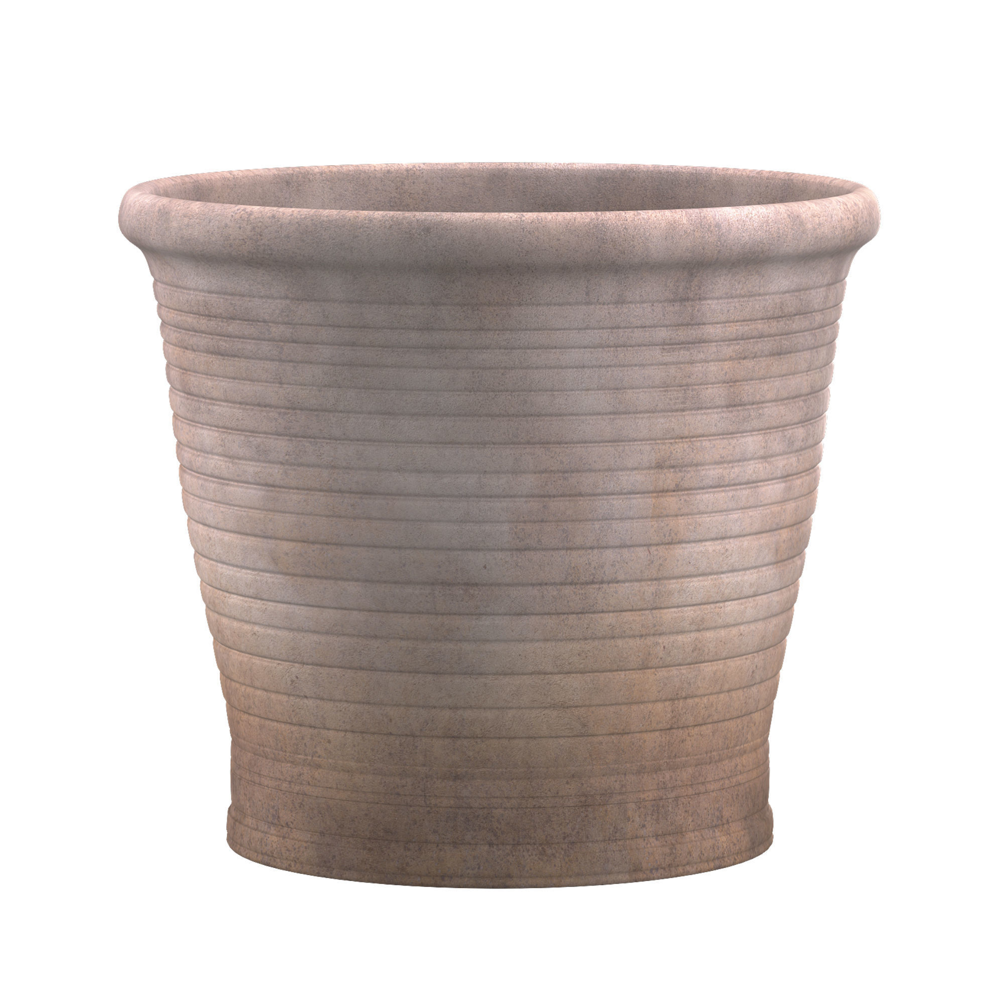 Pods set-2 two terracotta pots 3D model_6
