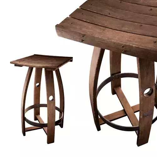 Western Stool 1
