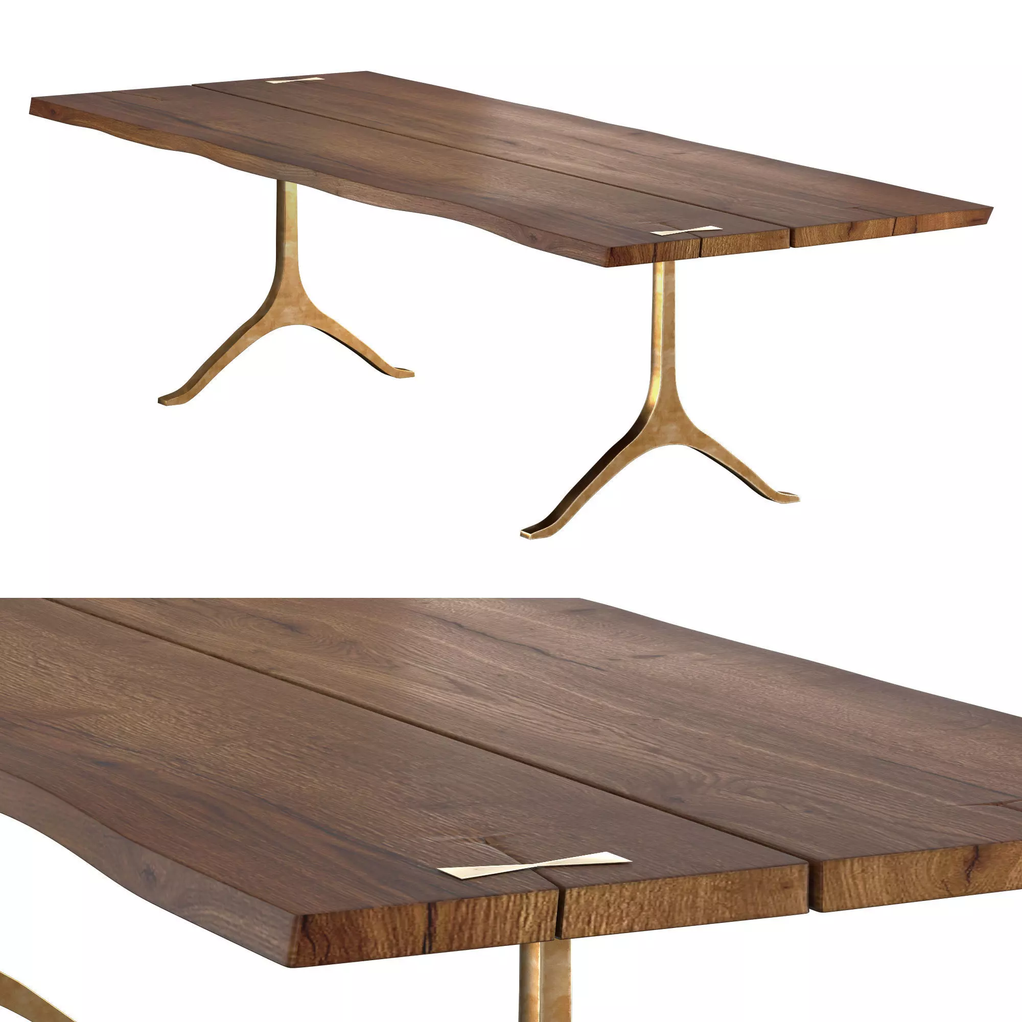 Bristol Dining Table 3D model_0