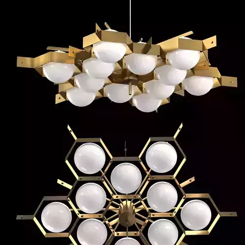 Esagono chandelier