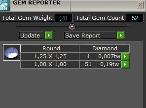 Pony pendant with gems 3D print model_15