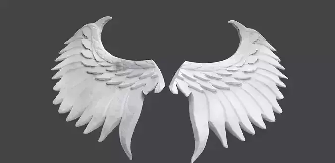 Wings Stylized wall design 2