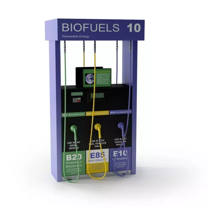 Biofuels Gas Pump 3D model