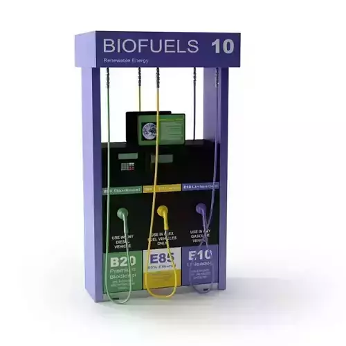 Biofuels Gas Pump 3D model