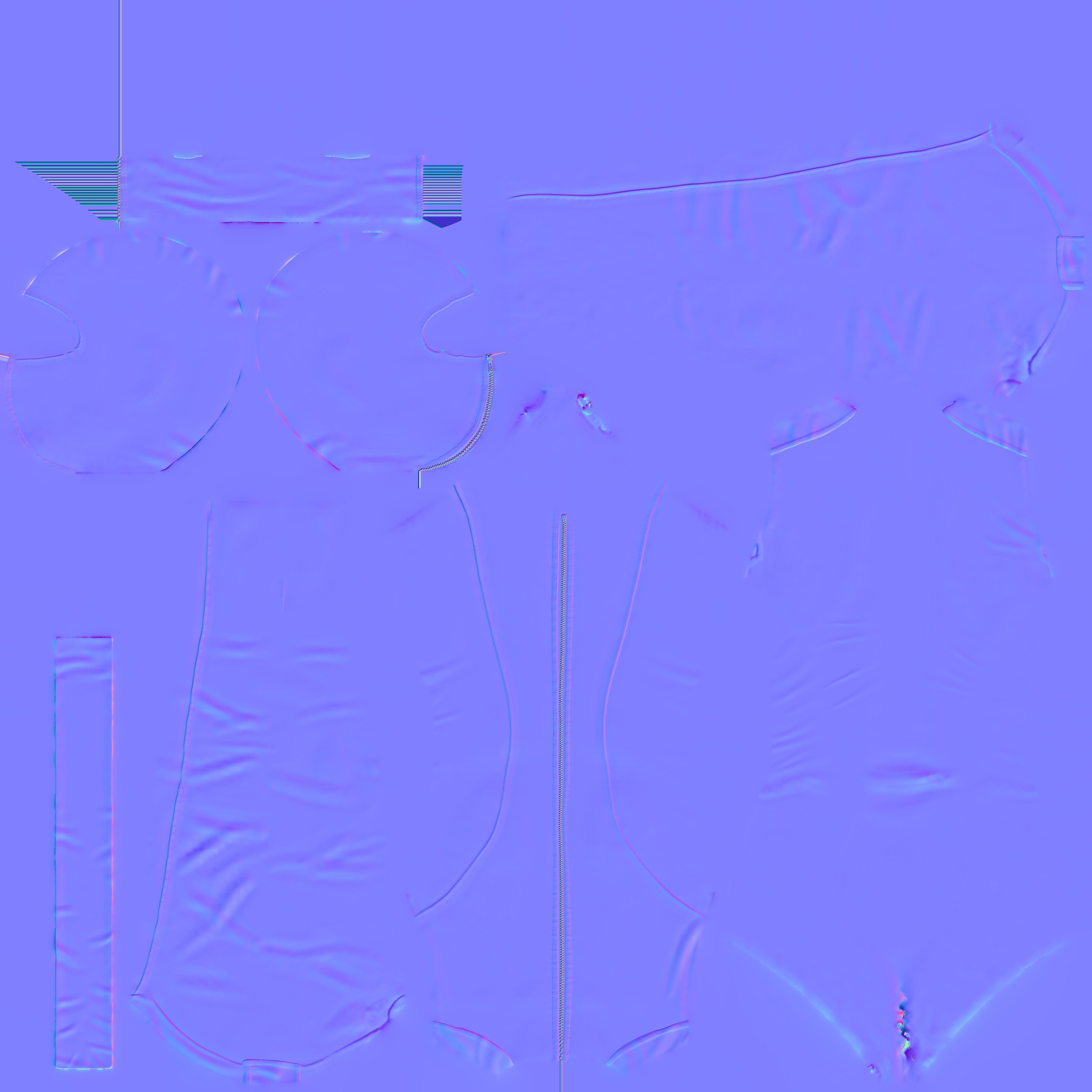 Ninja Suite Low-poly 3D model_11