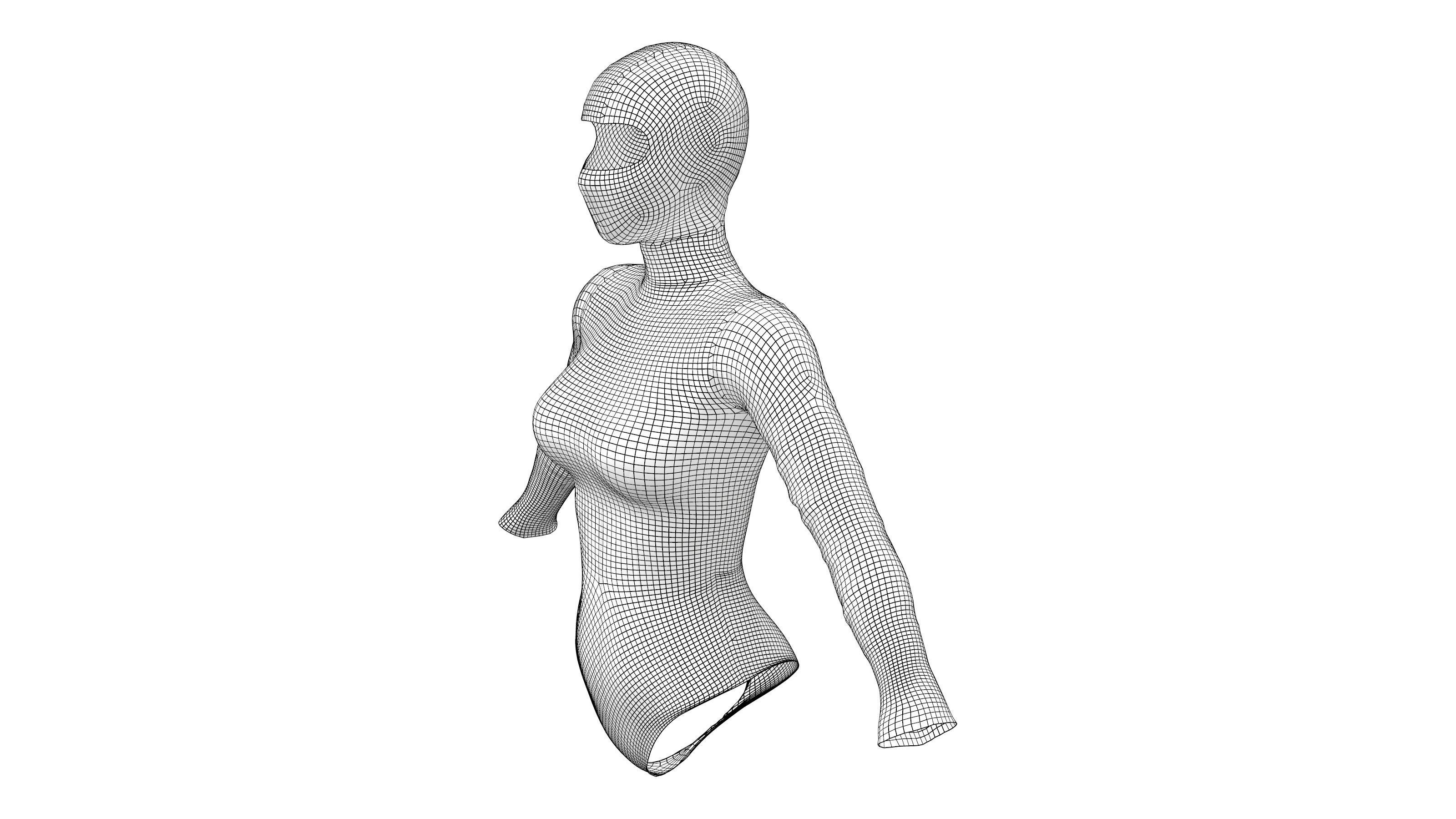 Ninja Suite Low-poly 3D model_8