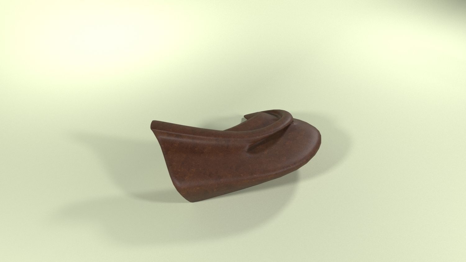 Modern Chair Low-poly 3D model_1