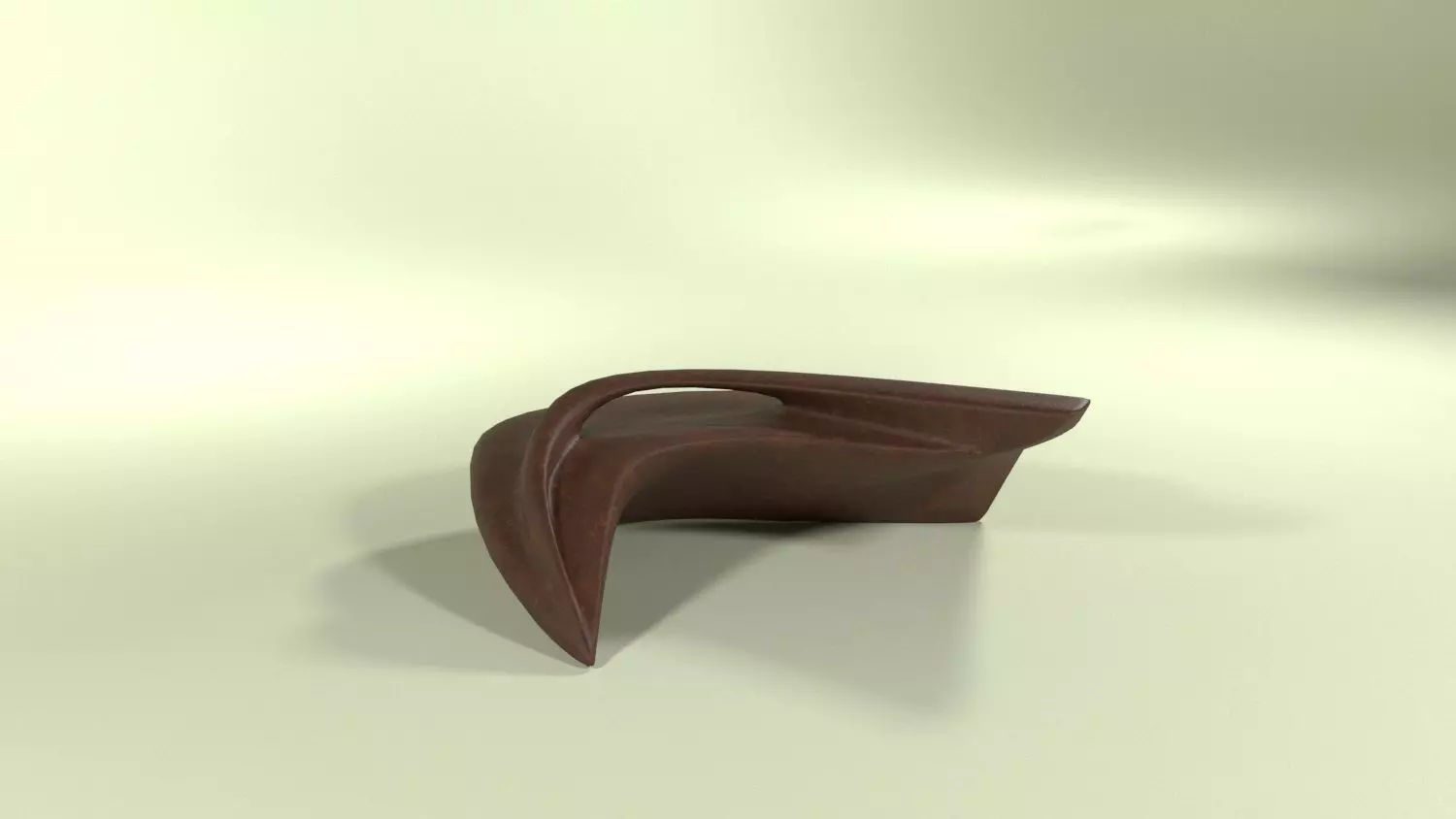 Modern Chair Low-poly 3D model_0