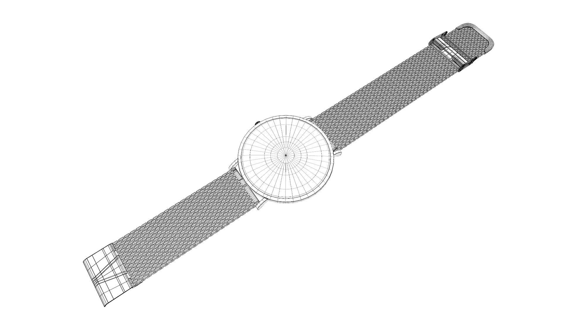 Wrist watch 3d model  3D model_19